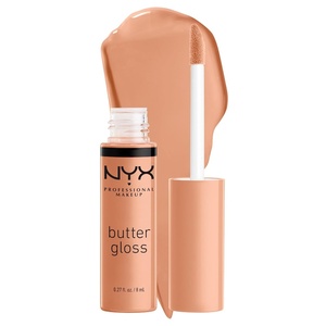NYX PROFESSIONAL MAKEUP Butter Gloss Brown Sugar, Non-Sticky Lip Gloss – Pack Of 3 (Sugar High, Spiked Toffee, Butterscotch)(13 Fortune Cookie)