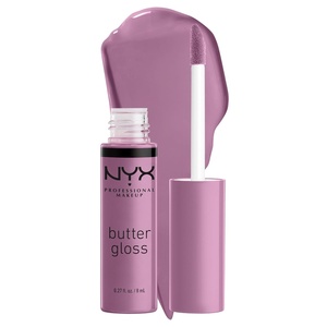NYX PROFESSIONAL MAKEUP Butter Gloss Brown Sugar, Non-Sticky Lip Gloss – Pack Of 3 (Sugar High, Spiked Toffee, Butterscotch)(43 Marshmallow)