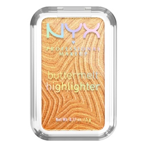 NYX PROFESSIONAL MAKEUP Buttermelt Highlighter, Powder Highlighter Makeup, With Up to 12H Wear and High Impact Glow – 40 No 1 Butta (Holographic Lavender)(Butta Bling)