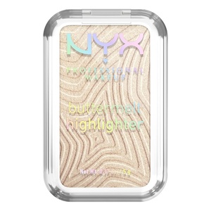 NYX PROFESSIONAL MAKEUP Buttermelt Highlighter, Powder Highlighter Makeup, With Up to 12H Wear and High Impact Glow – 40 No 1 Butta (Holographic Lavender)(Bright And Butta)