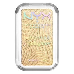 NYX PROFESSIONAL MAKEUP Buttermelt Highlighter, Powder Highlighter Makeup, With Up to 12H Wear and High Impact Glow – 40 No 1 Butta (Holographic Lavender)(Butta Than Gold)