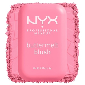 NYX PROFESSIONAL MAKEUP Buttermelt Powder Blush, Fade and Transfer-Resistant Blush, Up to 12HR Make Up Wear, Vegan Formula – Had Butta(02 Butta Together)