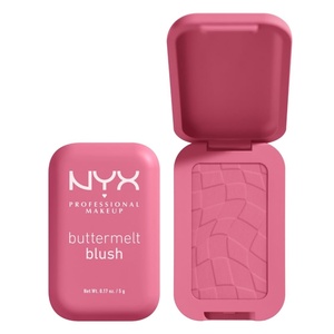 NYX PROFESSIONAL MAKEUP Buttermelt Powder Blush, Fade and Transfer-Resistant Blush, Up to 12HR Make Up Wear, Vegan Formula – Had Butta(06 For The Butta)
