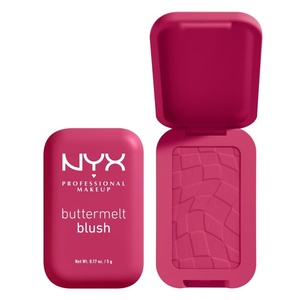 NYX PROFESSIONAL MAKEUP Buttermelt Powder Blush, Fade and Transfer-Resistant Blush, Up to 12HR Make Up Wear, Vegan Formula – Had Butta(11 Butta Than Before)