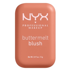 NYX PROFESSIONAL MAKEUP Buttermelt Powder Blush, Fade and Transfer-Resistant Blush, Up to 12HR Make Up Wear, Vegan Formula – Had Butta(Butta Sunset Sorbet)