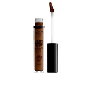 NYX PROFESSIONAL MAKEUP Can’t Stop Won’t Stop Contour Concealer, 24h Full Coverage Matte Finish – Light Ivory(22.3 WALNUT)