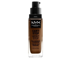 NYX PROFESSIONAL MAKEUP Can’t Stop Won’t Stop Foundation, 24h Full Coverage Matte Finish – Vanilla(22.3 WALNUT)