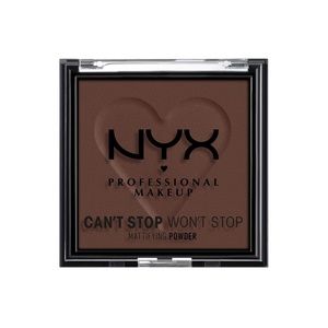 NYX PROFESSIONAL MAKEUP Can’t Stop Won’t Stop Mattifying Pressed Powder – Medium(10 RICH)