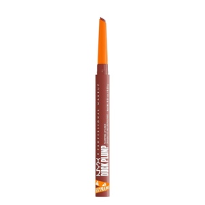NYX PROFESSIONAL MAKEUP Duck Plump Plumping Lip Liner, Matte Pencil With Up To 10HR Wear, Ducking Clear (Clear Lip Liner)(Swollen Spice)