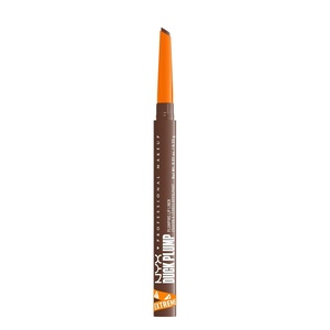 NYX PROFESSIONAL MAKEUP Duck Plump Plumping Lip Liner, Matte Pencil With Up To 10HR Wear, Ducking Clear (Clear Lip Liner)(Syringe Sienna)