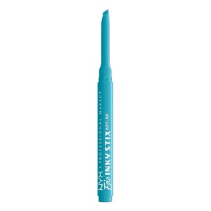NYX PROFESSIONAL MAKEUP Epic Inky Stix Eyeliner, Mechanical Cream Gel Eyeliner, Waterproof Formula With Up To 24HR Wear – 08 Turbo Teal (Metallic Dark Turquoise)(07 Cyber Cyan (Matte))