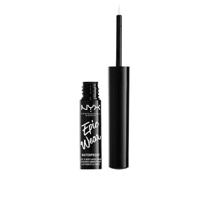 NYX PROFESSIONAL MAKEUP Epic Wear Metallic Liquid Liner, Long-Lasting Waterproof Eyeliner – Black Metal(White)