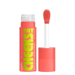 NYX PROFESSIONAL MAKEUP Fat Cheeks Liquid Blush, Buildable, Dewy Blush with Long-Lasting 12HR Wear – Blueberry Burst (Cool Purple)(Papaya Plump)