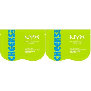 NYX PROFESSIONAL MAKEUP Fat Oil Fat Cheeks Butt Mask, Softening and Smoothing Body Care Sheet Mask For Supple Skin, Coconut Cutie Scent, Vegan & Cruelty-Free(1 Count (Pack of 2))