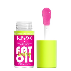 NYX PROFESSIONAL MAKEUP Fat Oil Lip Drip, Moisturizing Lip Oil Gloss, Vegan Tinted Formula, Up to 12 HR Hydration – Newsfeed (Rose Nude)(Suga Baddie)