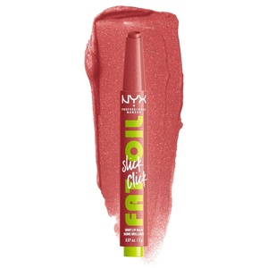 NYX PROFESSIONAL MAKEUP Fat Oil Slick Click, Lightweight, Buildable, Pigmented Vegan Lip Balm – Link In My Bio(03 NO FILTER NEEDED)