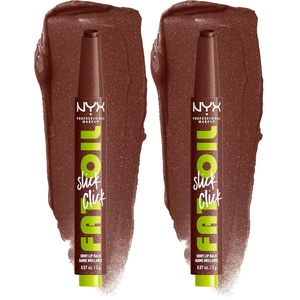 NYX PROFESSIONAL MAKEUP Fat Oil Slick Click, Lightweight, Buildable, Pigmented Vegan Lip Balm – Link In My Bio(12 TEMA DE TENDENCIA)