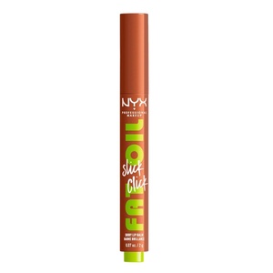 NYX PROFESSIONAL MAKEUP Fat Oil Slick Click, Lightweight, Buildable, Pigmented Vegan Lip Balm – Link In My Bio(17 FEEDWORTHY)