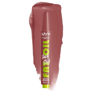 NYX PROFESSIONAL MAKEUP Fat Oil Slick Click, Lightweight, Buildable, Pigmented Vegan Lip Balm – Link In My Bio(18 PROFILE PIC)