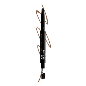 NYX PROFESSIONAL MAKEUP Fill & Fluff Eyebrow Pomade Pencil, Espresso(02 Taupe)