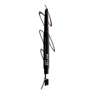 NYX PROFESSIONAL MAKEUP Fill & Fluff Eyebrow Pomade Pencil, Espresso(04 Chocolate)