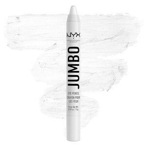 NYX PROFESSIONAL MAKEUP Jumbo Eye Pencil, Blendable Eyeshadow Stick & Eyeliner Pencil – Milk (White)(604 Milk (White))