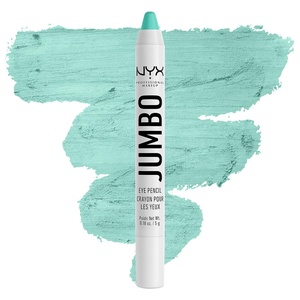 NYX PROFESSIONAL MAKEUP Jumbo Eye Pencil, Blendable Eyeshadow Stick & Eyeliner Pencil – Milk (White)(637 Macaroon (Mint))