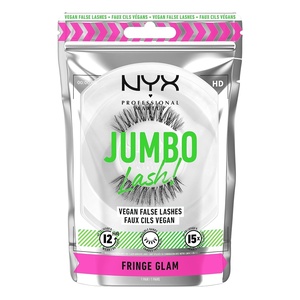 NYX PROFESSIONAL MAKEUP Jumbo Lash! 2-In-1 Eyeliner & Lash Adhesive – Baddest Black(Fringe Glam)