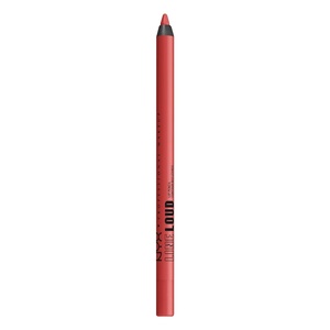 NYX PROFESSIONAL MAKEUP Line Loud Lip Liner, Longwear and Pigmented Lip Pencil with Jojoba Oil & Vitamin E – Magic Maker (Midtone Bright Orange)(11 Rebel Red)