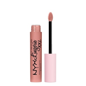 NYX PROFESSIONAL MAKEUP Lip Lingerie XXL Matte Liquid Lipstick – Naughty Noir (Black)(01 Undress’d)