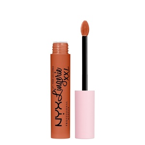 NYX PROFESSIONAL MAKEUP Lip Lingerie XXL Matte Liquid Lipstick – Naughty Noir (Black)(26 Gettin Caliente)