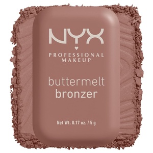 NYX PROFESSIONAL MAKEUP Matte Buttermelt Bronzer, Longwear Face Makeup with Up to 12 Hours of Wear, Vegan Formula – Butta Off (Medium Deep Golden)(02 – All Butta’d Up)