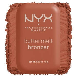 NYX PROFESSIONAL MAKEUP Matte Buttermelt Bronzer, Longwear Face Makeup with Up to 12 Hours of Wear, Vegan Formula – Butta Off (Medium Deep Golden)(03.5 – Butta’d Down)