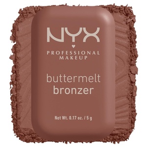 NYX PROFESSIONAL MAKEUP Matte Buttermelt Bronzer, Longwear Face Makeup with Up to 12 Hours of Wear, Vegan Formula – Butta Off (Medium Deep Golden)(05 – Butta Off)