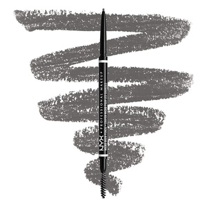 NYX PROFESSIONAL MAKEUP Micro Brow Pencil, Precise Eyebrow Pencil – Ash Brown(7.5 Grey)