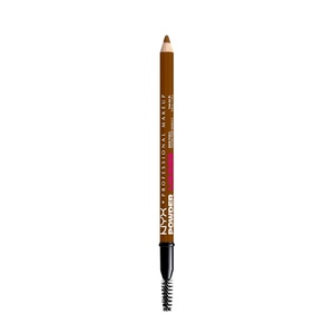 NYX PROFESSIONAL MAKEUP Powder Louder Eyebrow Pencil, Brow Pencil with Buildable Volume For Up To 12HR Wear, Vegan Formula – Espresso(03 Auburn)