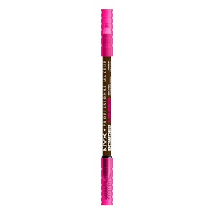 NYX PROFESSIONAL MAKEUP Powder Louder Eyebrow Pencil, Brow Pencil with Buildable Volume For Up To 12HR Wear, Vegan Formula – Espresso(07 Espresso)