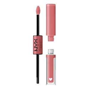 NYX PROFESSIONAL MAKEUP Shine Loud, Long-Lasting Liquid Lipstick with Clear Lip Gloss – Magic Maker (Dusty Nude Mauve)(11 Cash Flow)