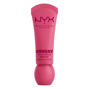 NYX PROFESSIONAL MAKEUP Smushy Matte Lip Balm, Tinted Lip Moisturizer with Soft, Matte Finish – Sweet Smack (Mid-Tone Pink)(02 SWIPE SESH)