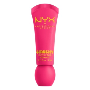 NYX PROFESSIONAL MAKEUP Smushy Matte Lip Balm, Tinted Lip Moisturizer with Soft, Matte Finish – Sweet Smack (Mid-Tone Pink)(03 SWEET SMACK)
