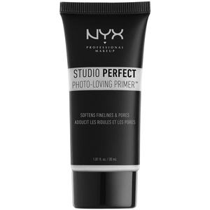 NYX PROFESSIONAL MAKEUP Studio Perfect Primer, Vegan Face Primer – Lavender (Color-Correcting)(Clear)