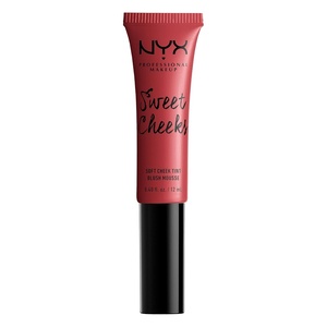 NYX PROFESSIONAL MAKEUP Sweet Cheeks Soft Cheek Tint, Cream Blush – Coralicious(Coralicious)