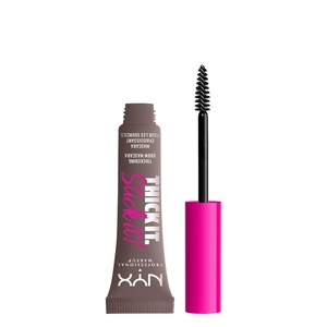 NYX PROFESSIONAL MAKEUP Thick It Stick It Thickening Brow Mascara, Eyebrow Gel – Cool Ash Brown(05 COOL ASH BROWN)