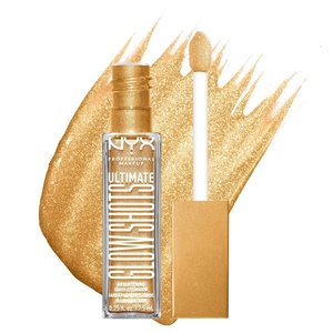 NYX PROFESSIONAL MAKEUP Ultimate Glow Shots, Liquid Eyeshadow, Long-Lasting Shimmer Eye Shadow with Vitamin C – Grapefruit Glow(Glitzy Guava)