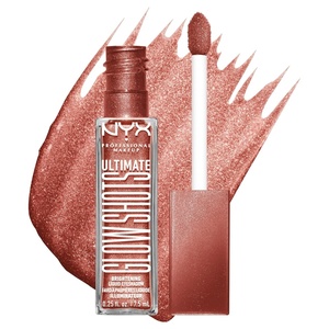 NYX PROFESSIONAL MAKEUP Ultimate Glow Shots, Liquid Eyeshadow, Long-Lasting Shimmer Eye Shadow with Vitamin C – Grapefruit Glow(Mango Moment)