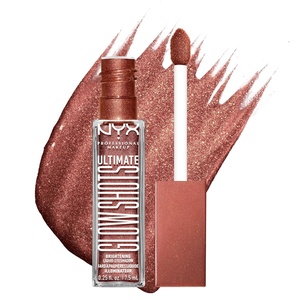 NYX PROFESSIONAL MAKEUP Ultimate Glow Shots, Liquid Eyeshadow, Long-Lasting Shimmer Eye Shadow with Vitamin C – Grapefruit Glow(Pear Prize)
