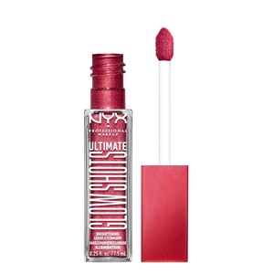 NYX PROFESSIONAL MAKEUP Ultimate Glow Shots, Liquid Eyeshadow, Long-Lasting Shimmer Eye Shadow with Vitamin C – Grapefruit Glow(Raspberry Rave)