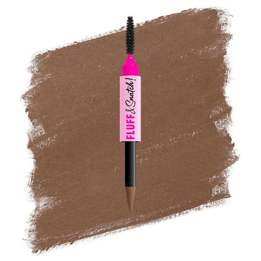 image:imageNYX PROFESSIONAL MAKEUP Fluff amp Snatch Brow Powder Pen Cream To Powder Eyebrow Pen For Soft Defined Brows Smudge and TransferResistant Formula  EspressoTaupe