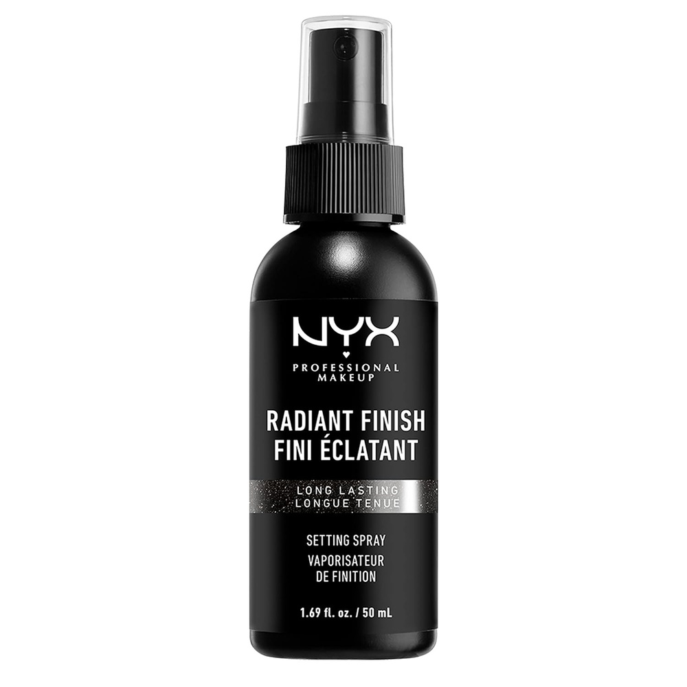 image:imageNYX PROFESSIONAL MAKEUP Makeup Setting Spray  Plump Finish LongLasting Face Mist with Vitamins and Electrolytes Vegan FormulaRadiant