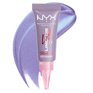 NYX PROFESSIONAL MAKEUP Lingerie Lid Lingerie Cream Eye Pigment, Eyeshadow, Up to 24H Wear, Granite Grind, 0.2 fl oz(LACY LILAC)